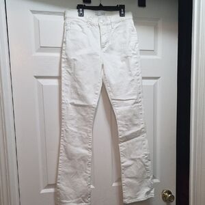 LOFT Cream Denim Pants